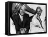 Charlie Chaplin and Mahatma Gandhi, London, England, September 22, 1931-null-Framed Stretched Canvas