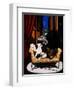 Charlie Chaplin and 'Scraps', 1992-Frances Broomfield-Framed Giclee Print