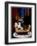 Charlie Chaplin and 'Scraps', 1992-Frances Broomfield-Framed Premium Giclee Print