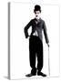 Charlie Chaplin as the 'Little Tramp' character, ca. 1925-null-Stretched Canvas