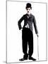 Charlie Chaplin as the 'Little Tramp' character, ca. 1925-null-Mounted Photo