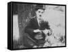 Charlie Chaplin as The Tramp-null-Framed Stretched Canvas