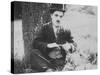 Charlie Chaplin as The Tramp-null-Stretched Canvas