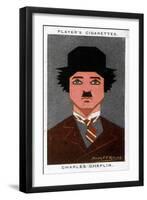 Charlie Chaplin, British Film Actor and Director, 1926-Alick PF Ritchie-Framed Giclee Print