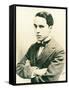 Charlie Chaplin, c.1916-American Photographer-Framed Stretched Canvas