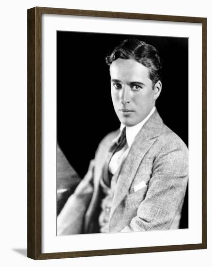 Charlie Chaplin, ca. 1910s-null-Framed Photo