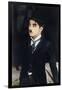 Charlie Chaplin, English and American Actor and Comedian, 1928-null-Framed Giclee Print