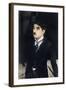 Charlie Chaplin, English and American Actor and Comedian, 1928-null-Framed Giclee Print