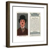 Charlie Chaplin - English Comic Actor-Alick P^f^ Ritchie-Framed Giclee Print