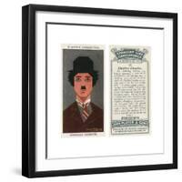 Charlie Chaplin - English Comic Actor-Alick P^f^ Ritchie-Framed Giclee Print