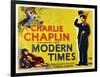 CHARLIE CHAPLIN. "MODERN TIMES" [1936], directed by CHARLIE CHAPLIN.-null-Framed Photographic Print