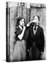 Charlie Chaplin, Paulette Goddard, the Great Dictator, 1940-null-Stretched Canvas