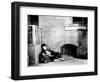 Charlie Chaplin, Paulette Goddard. "The Masses" 1936, "Modern Times" Directed by Charles Chaplin-null-Framed Photographic Print