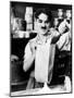 Charlie Chaplin. "Shop" 1916, "The Floorwalker" Directed by Charles Chaplin-null-Mounted Photographic Print