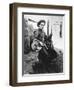 Charlie Chaplin, Shoulder Arms, 1918-null-Framed Photographic Print