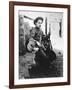 Charlie Chaplin, Shoulder Arms, 1918-null-Framed Photographic Print