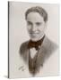 Charlie Chaplin (Sir Charles Spencer) English Comedian and Actor as Himself-null-Stretched Canvas