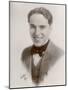 Charlie Chaplin (Sir Charles Spencer) English Comedian and Actor as Himself-null-Mounted Photographic Print