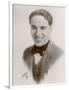 Charlie Chaplin (Sir Charles Spencer) English Comedian and Actor as Himself-null-Framed Photographic Print