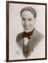 Charlie Chaplin (Sir Charles Spencer) English Comedian and Actor as Himself-null-Framed Photographic Print