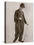 Charlie Chaplin (Sir Charles Spencer) English Comedian and Actor-null-Stretched Canvas