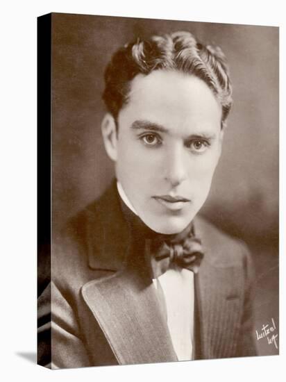 Charlie Chaplin (Sir Charles Spencer) English Comedian and Actor-null-Stretched Canvas