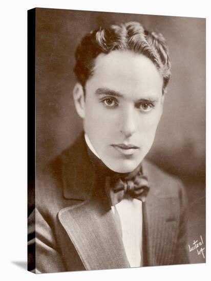 Charlie Chaplin (Sir Charles Spencer) English Comedian and Actor-null-Stretched Canvas