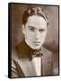 Charlie Chaplin (Sir Charles Spencer) English Comedian and Actor-null-Framed Stretched Canvas