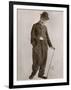 Charlie Chaplin (Sir Charles Spencer) English Comedian and Actor-null-Framed Photographic Print