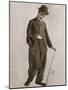 Charlie Chaplin (Sir Charles Spencer) English Comedian and Actor-null-Mounted Photographic Print