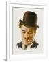 Charlie Chaplin (Sir Charles Spencer) English Comedian and Actor-null-Framed Art Print