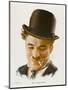 Charlie Chaplin (Sir Charles Spencer) English Comedian and Actor-null-Mounted Art Print