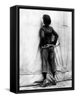 Charlie Chaplin. "The Circus" 1928, Directed by Charles Chaplin-null-Framed Stretched Canvas