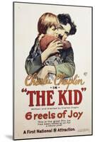 Charlie Chaplin - the Kid, 1921-null-Mounted Giclee Print