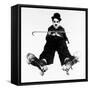 Charlie Chaplin, the Rink, 1916-null-Framed Stretched Canvas