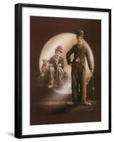 Charlie Chaplin-Stuart Coffield-Framed Giclee Print