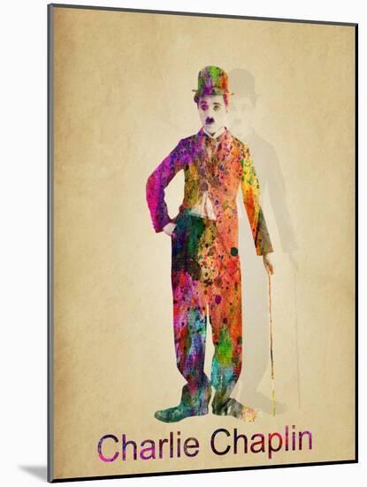 Charlie Chaplin-Mark Ashkenazi-Mounted Giclee Print