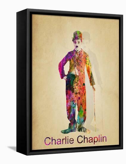 Charlie Chaplin-Mark Ashkenazi-Framed Stretched Canvas