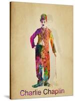Charlie Chaplin-Mark Ashkenazi-Stretched Canvas