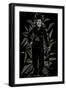 Charlie Chaplin-Cristian Mielu-Framed Art Print