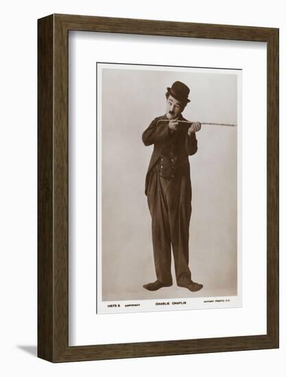 Charlie Chaplin-null-Framed Photographic Print