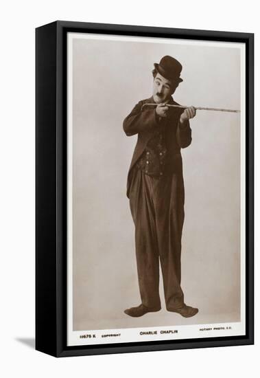 Charlie Chaplin-null-Framed Stretched Canvas