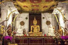 Large Buddhist Statue at Gangaramaya Temple, Colombo, Sri Lanka, Asia-Charlie-Photographic Print
