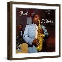 Charlie Parker, Bird at St. Nick's-null-Framed Art Print