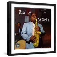 Charlie Parker, Bird at St. Nick's-null-Framed Art Print