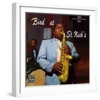 Charlie Parker, Bird at St. Nick's-null-Framed Art Print