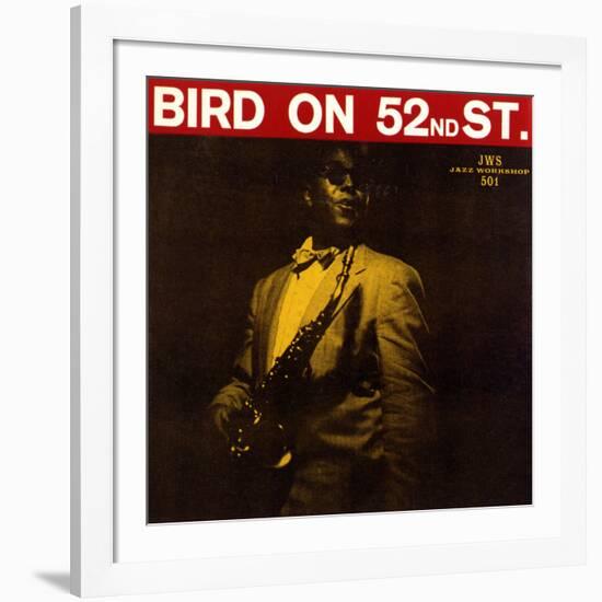 Charlie Parker - Bird on 52nd Street-null-Framed Art Print