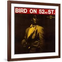 Charlie Parker - Bird on 52nd Street-null-Framed Art Print