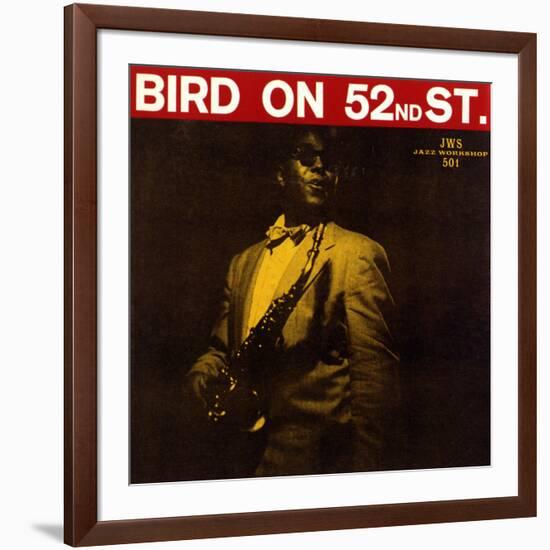 Charlie Parker - Bird on 52nd Street-null-Framed Art Print