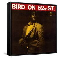 Charlie Parker - Bird on 52nd Street-null-Framed Stretched Canvas